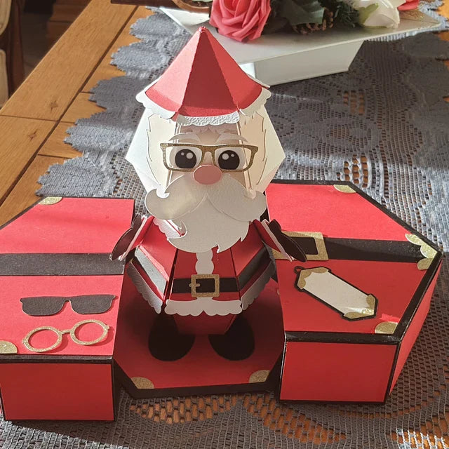 🎅Hot Promotion 49% OFF🤩Pop-up Santa Box Card-10