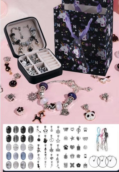 🔥Hot Sale 49% Off🎁Charm Bracelet Jewelry Making Kit-24