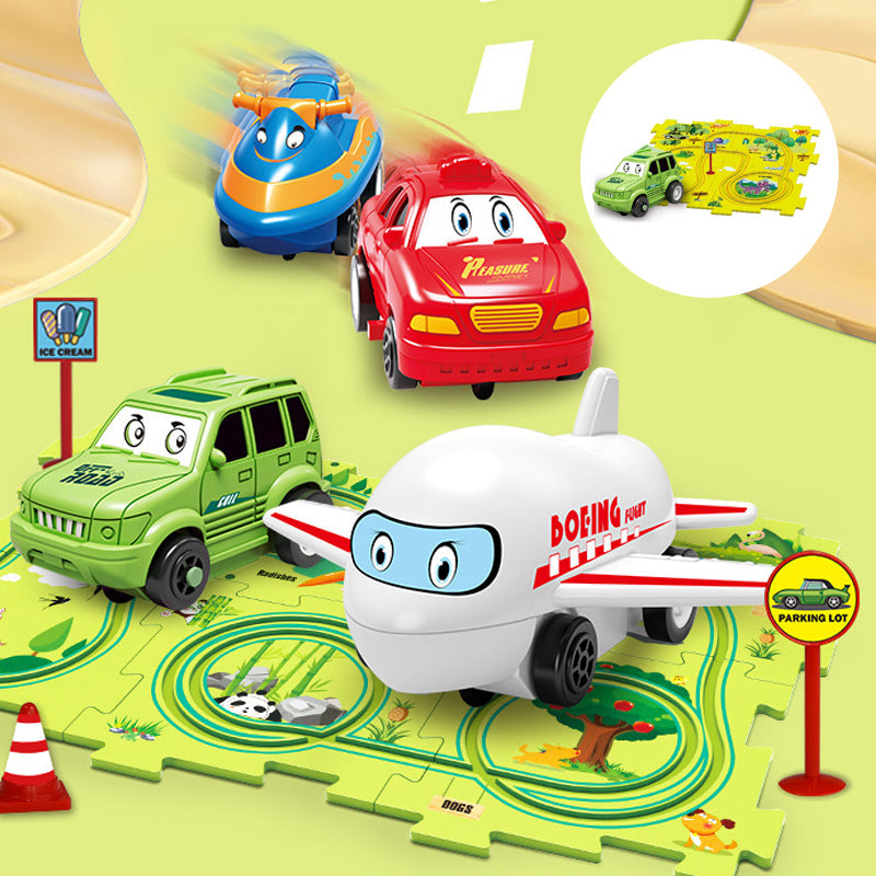 🎅Hot Sale 49% Off✨- 🚗Kids Car Track Set🎁-12