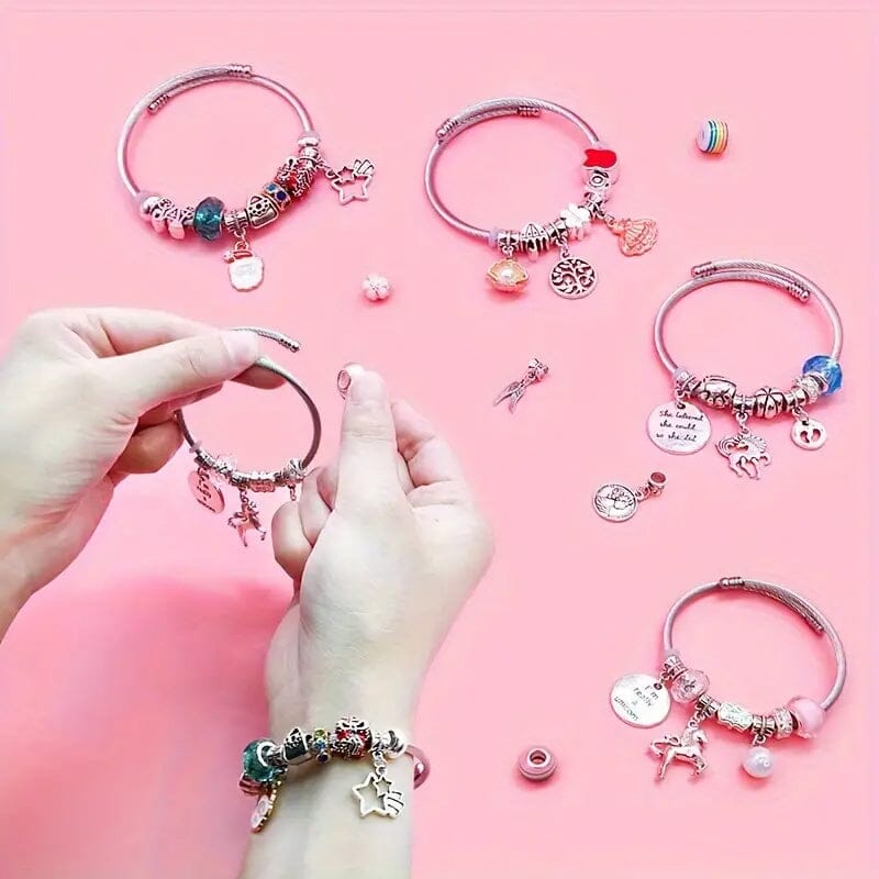 🔥Hot Sale 49% Off🎁Charm Bracelet Jewelry Making Kit-27