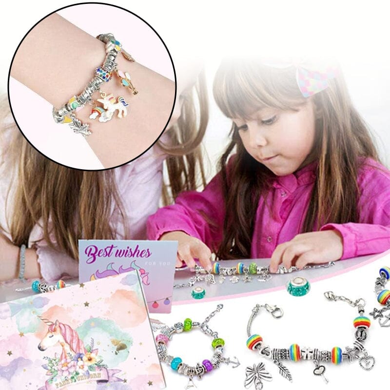 🎄Early Christmas Sale 49% OFF🎁Charm Bracelet Jewelry Making Kit-12