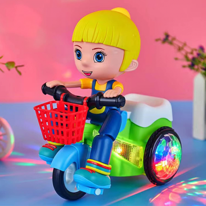 🎁HOT SALE 49% OFF🎁Stunt Tricycle for Kids: Music, Lights, 360° Rotation-15