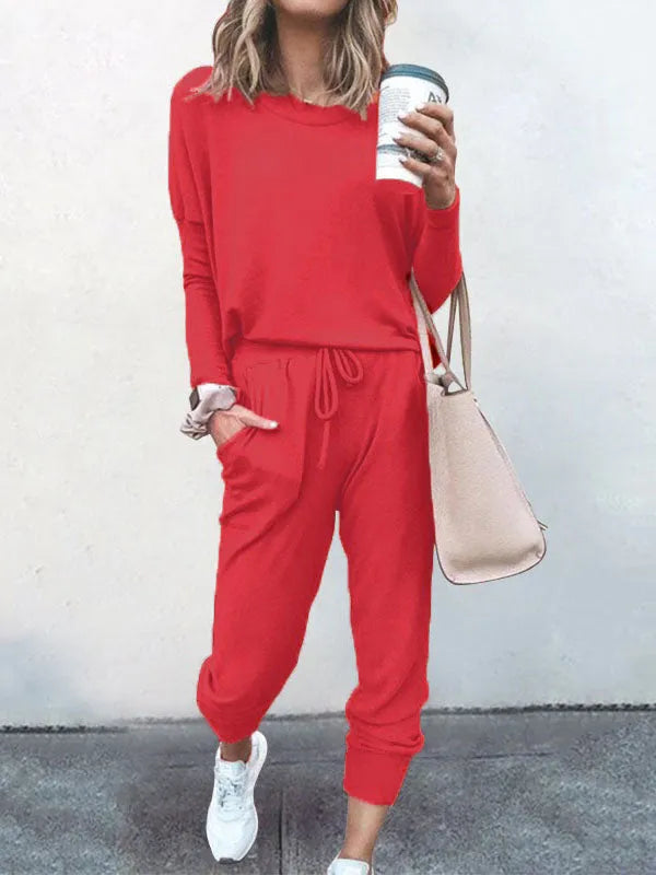 🔥HOT SALE 49% OFF🔥WOMEN'S SWEATSUIT TWO PIECE OUTFIT-19