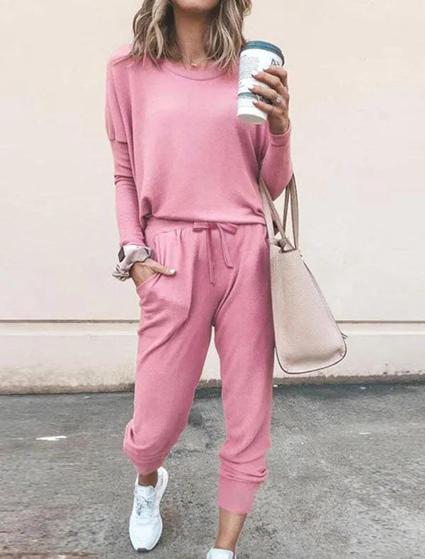 🔥HOT SALE 49% OFF🔥WOMEN'S SWEATSUIT TWO PIECE OUTFIT-20