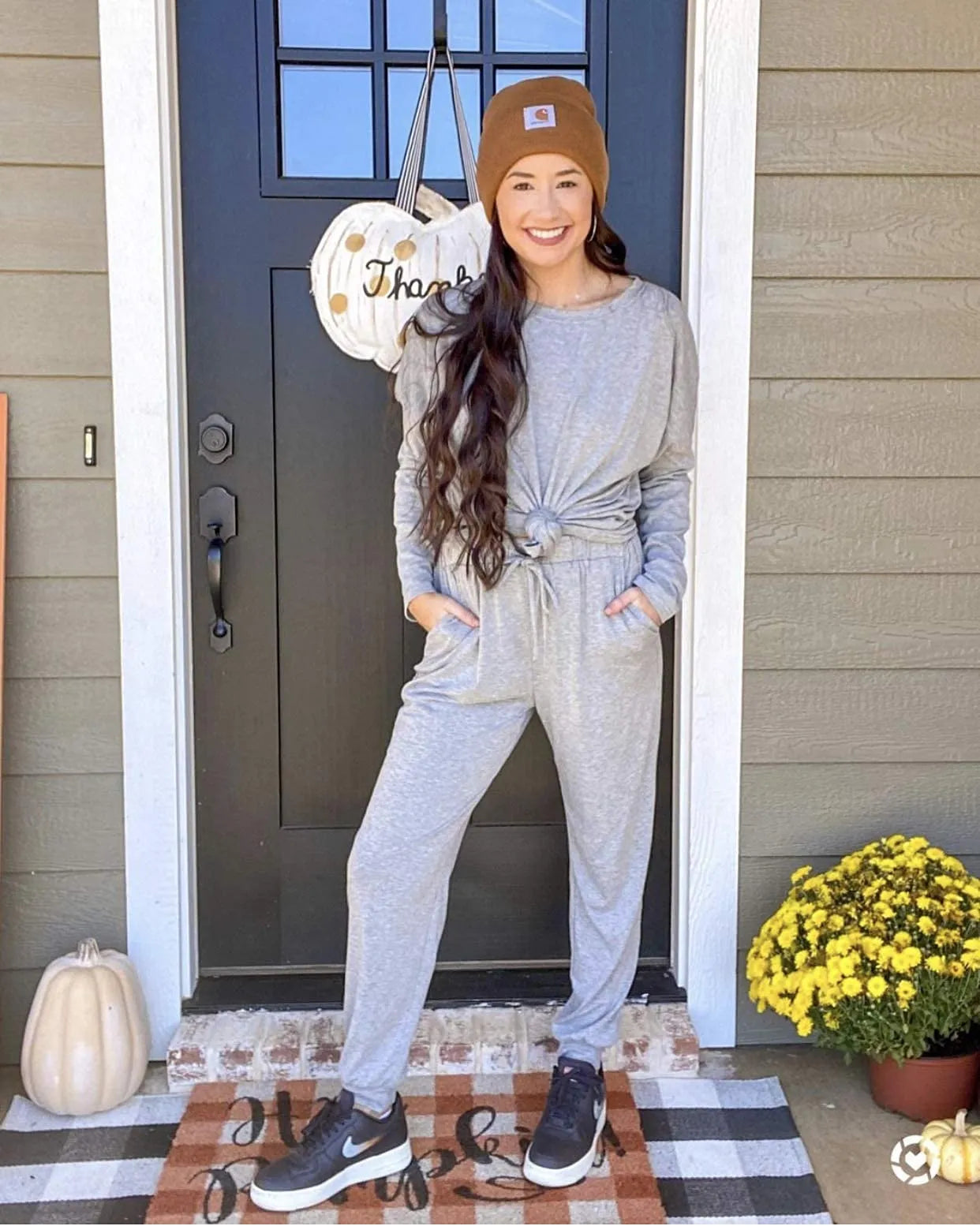 🔥HOT SALE 49% OFF🔥WOMEN'S SWEATSUIT TWO PIECE OUTFIT-11