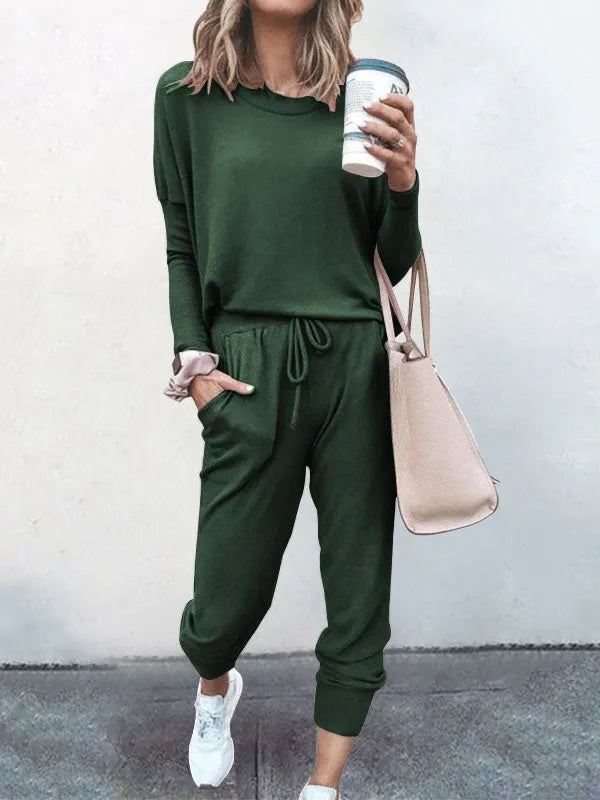 🔥HOT SALE 49% OFF🔥WOMEN'S SWEATSUIT TWO PIECE OUTFIT-13