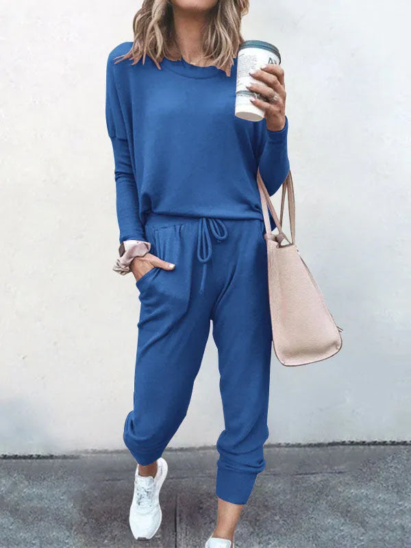 🔥HOT SALE 49% OFF🔥WOMEN'S SWEATSUIT TWO PIECE OUTFIT-14