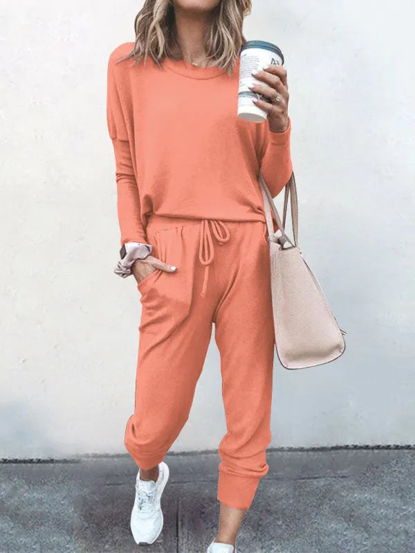 🔥HOT SALE 49% OFF🔥WOMEN'S SWEATSUIT TWO PIECE OUTFIT-15