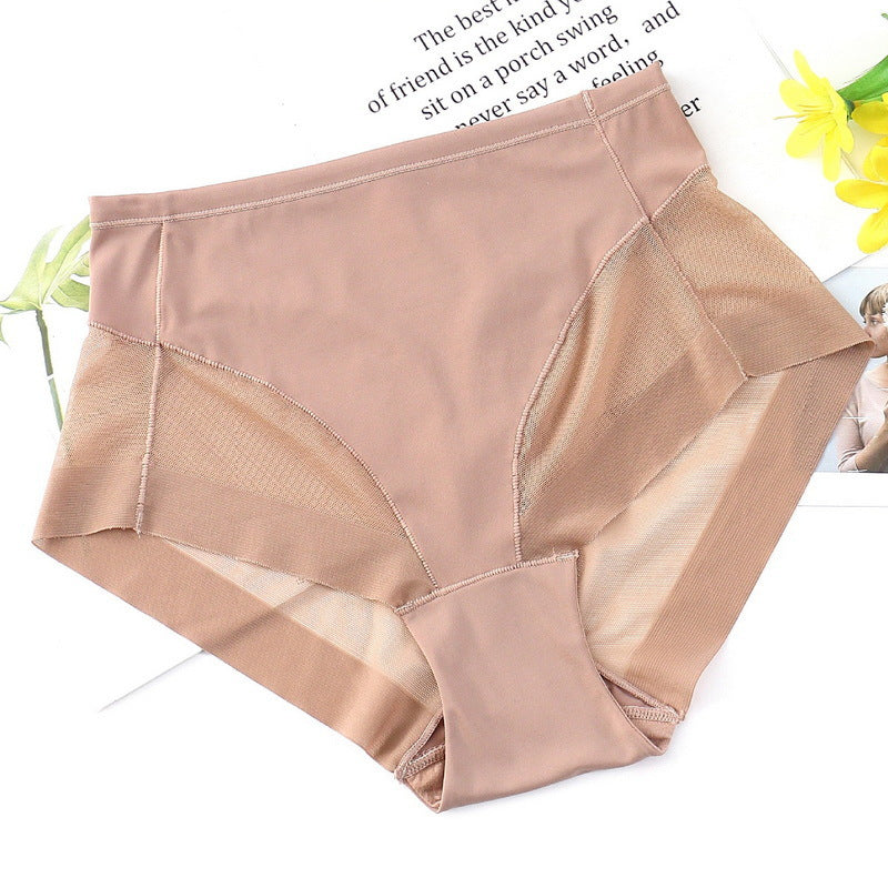 🎁Pay 2 Get 2 Free🔥High Waist Ice Silk Seamless Shaping Briefs-10