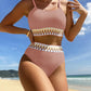 🌊Women Bikini Sets High Waisted Swimsuit  Two Piece Bathing Suits👙-9