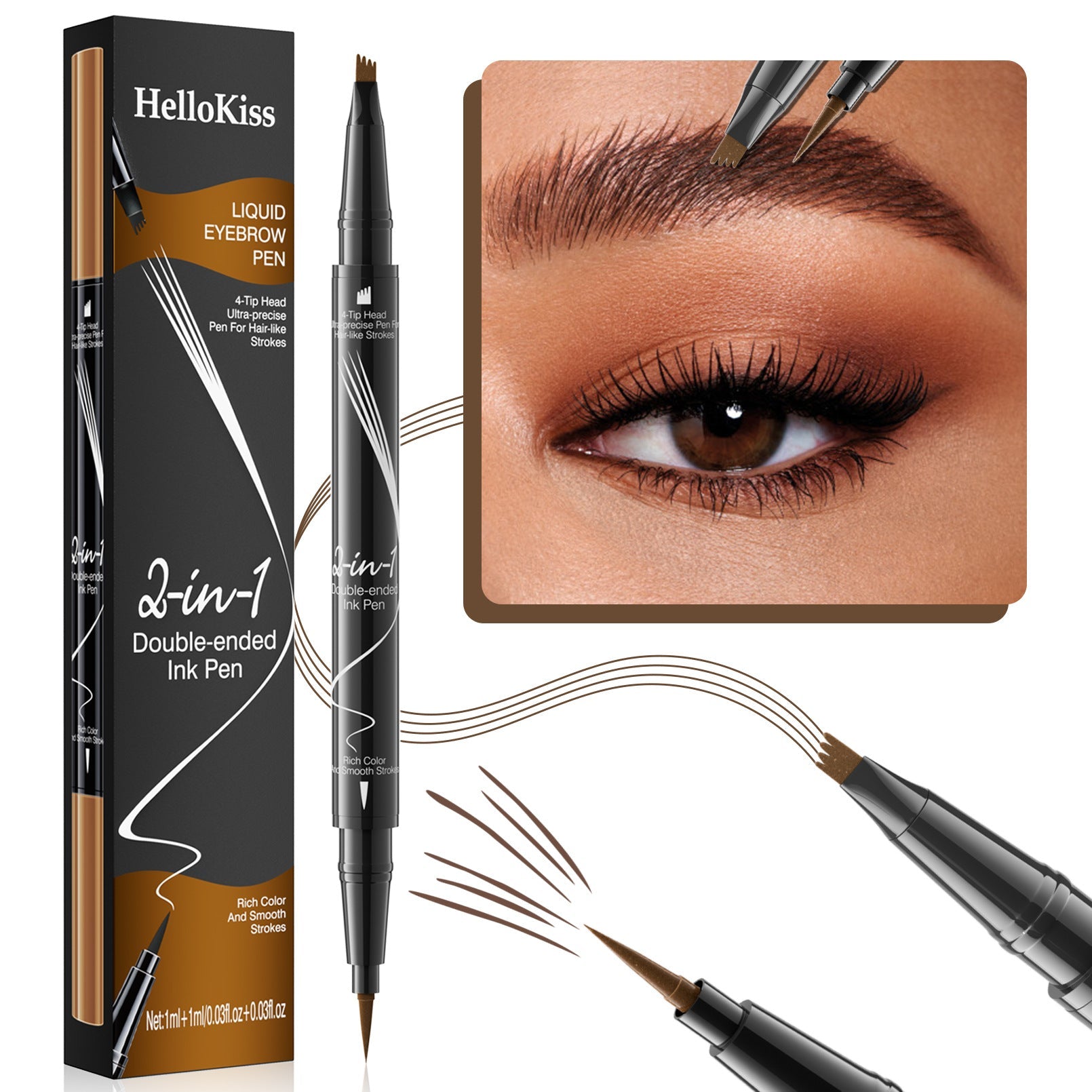 🔥PAY 1 GET 1 FREE(2PCS)🔥Microblading Eyebrow Pencil-9