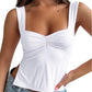 🎁LAST DAY 49% OFF🔥Women’s Sleeveless Slim Crop Tank Top-3