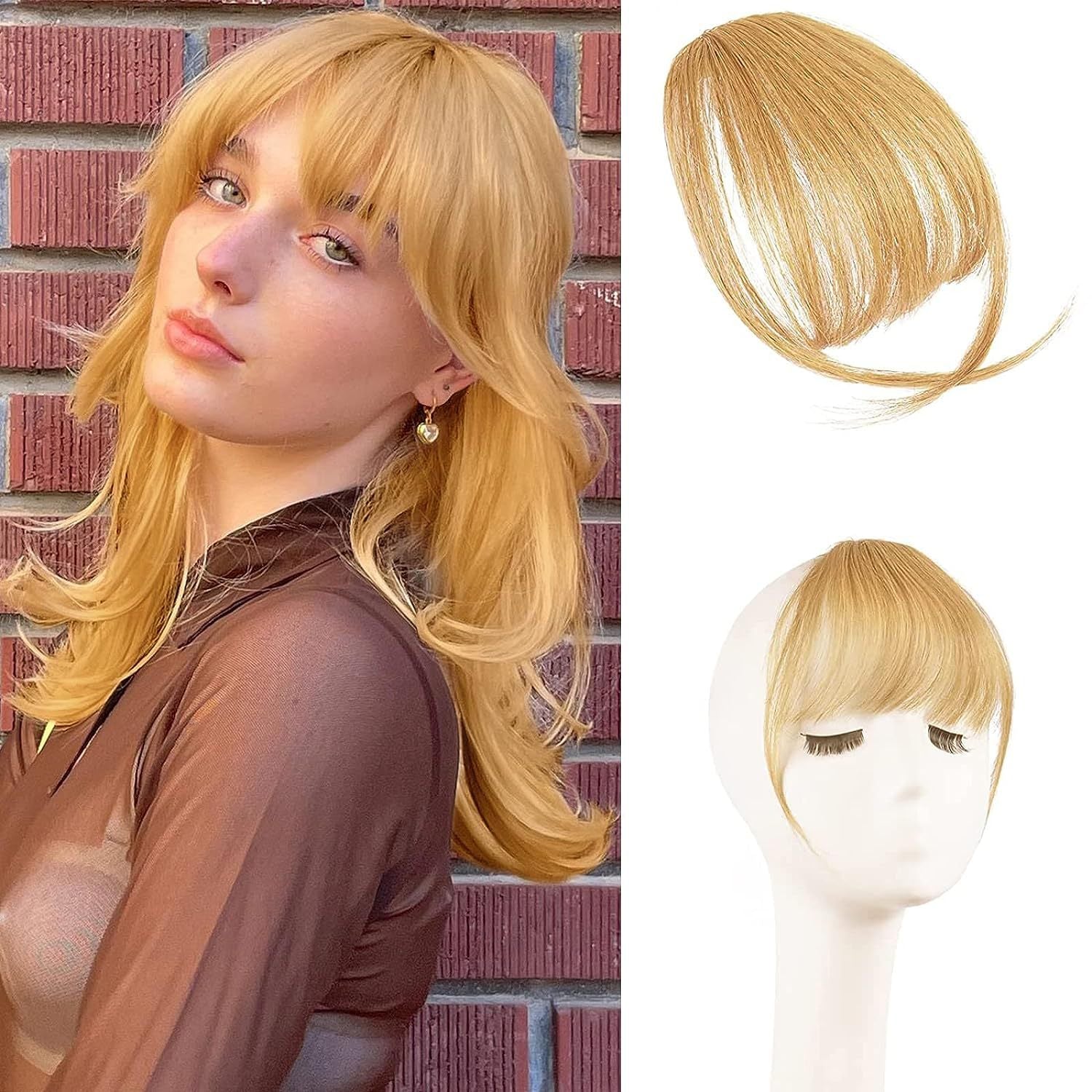 🔥Hot Sale 49%🔥Clip in Bangs-20