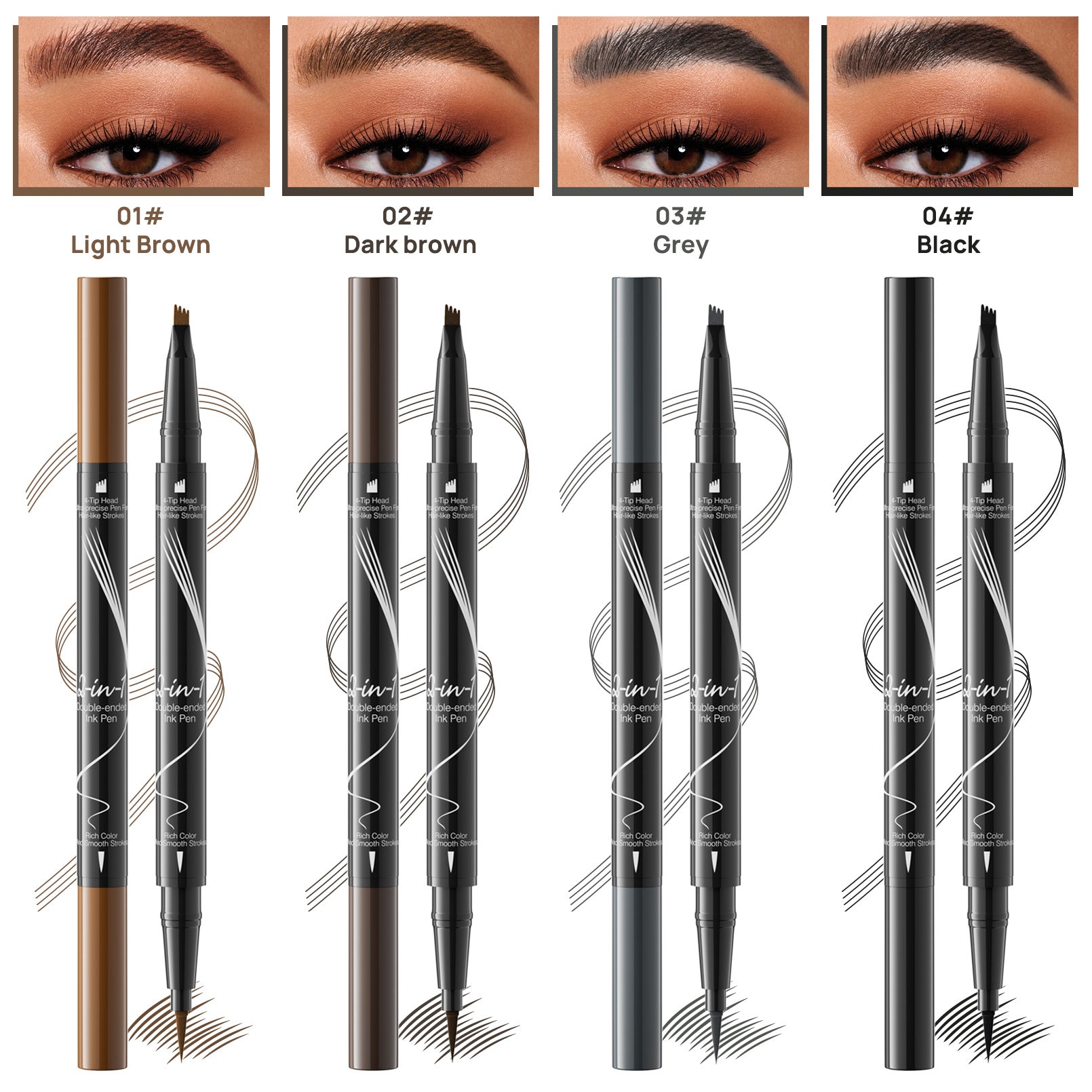 🔥PAY 1 GET 1 FREE(2PCS)🔥Microblading Eyebrow Pencil-12