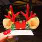 🎅🎄Christmas idea- 49% OFF🎁 Reindeer Antlers Xmas Hair Clip-7