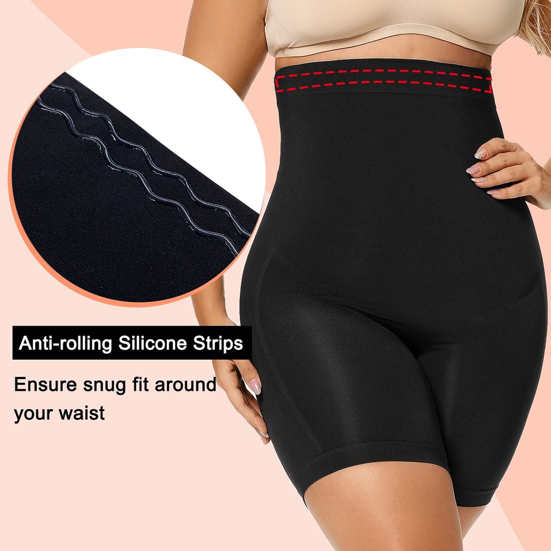 🔥LAST DAY 49% OFF💃High Waisted Tummy Control Shapewear Shorts-1