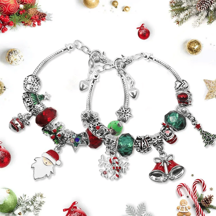 🔥Hot Sale 49% Off🎁24 Pcs DIY Christmas Advent Calendar Bracelets Set-5