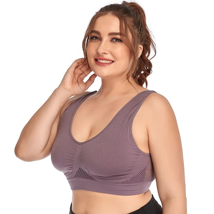 🔥HOT SALE BUY 1 GET 1 FREE - Each only ￡5.49!!!🔥Breathable Cool Liftup Air Bra🔥-14