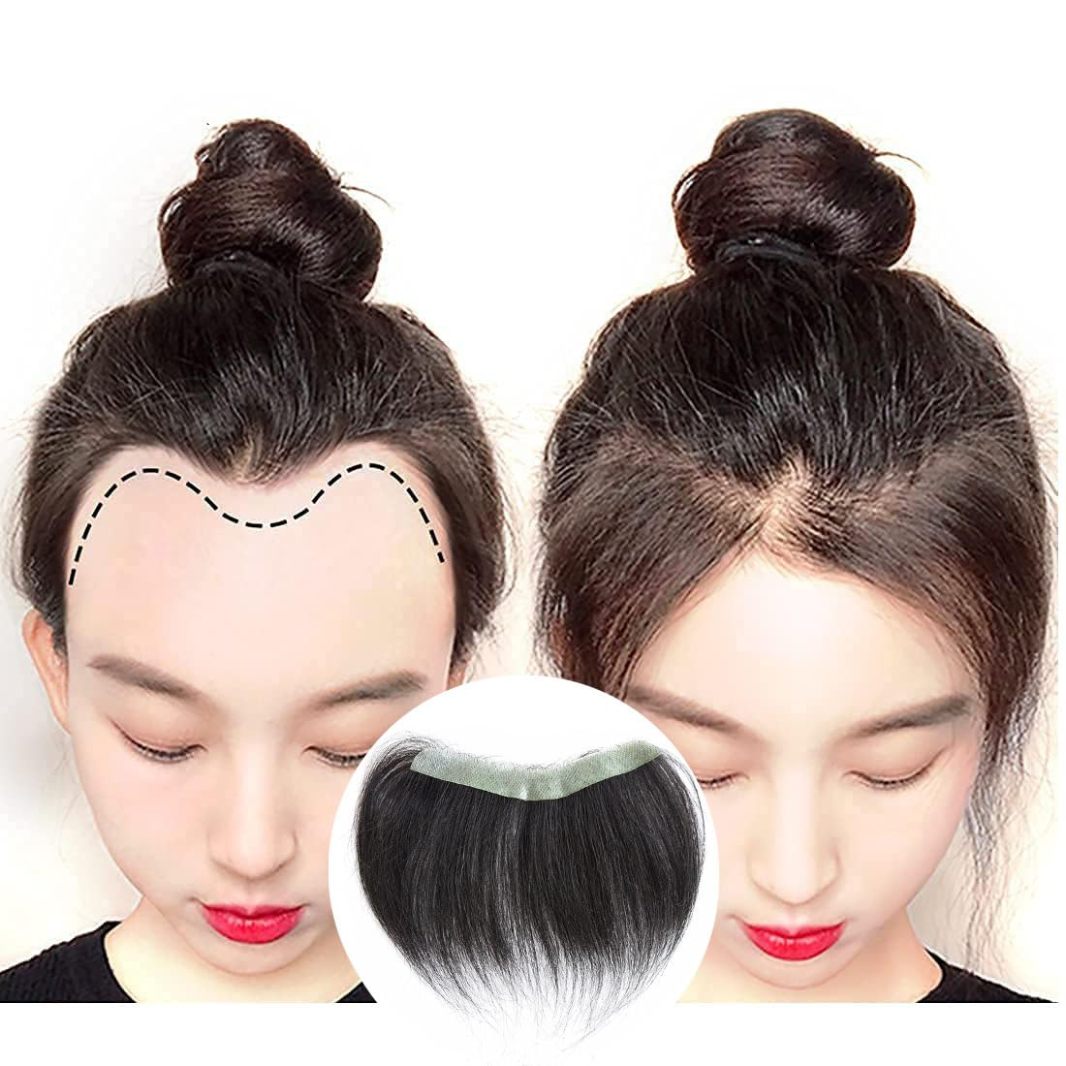 🎁Hot Sale 49% OFF🔥No glue Hairline Toupee For Women (Real hair)