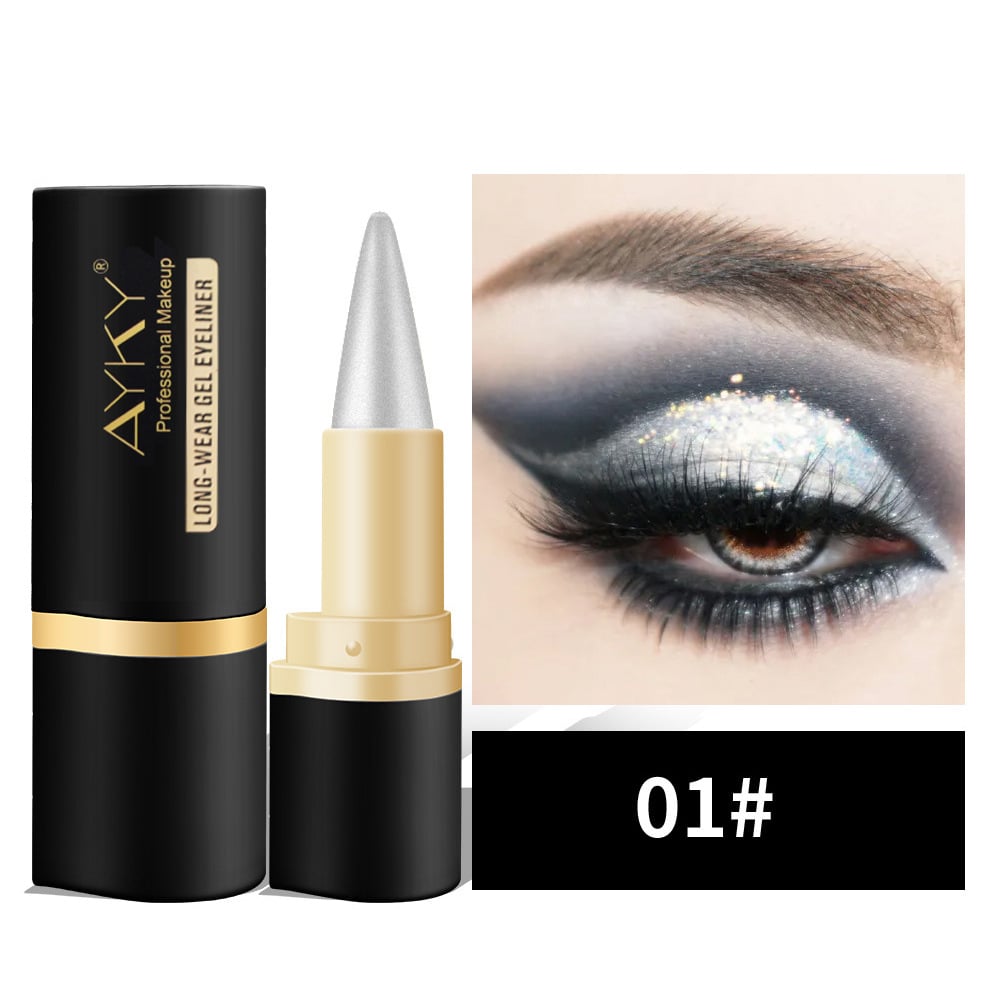 🔥LAST DAY SALE 49% OFF🔥Viral profession Kajal Eyeliner Pen Gel - Quick Drying Formula Eye Liner-6