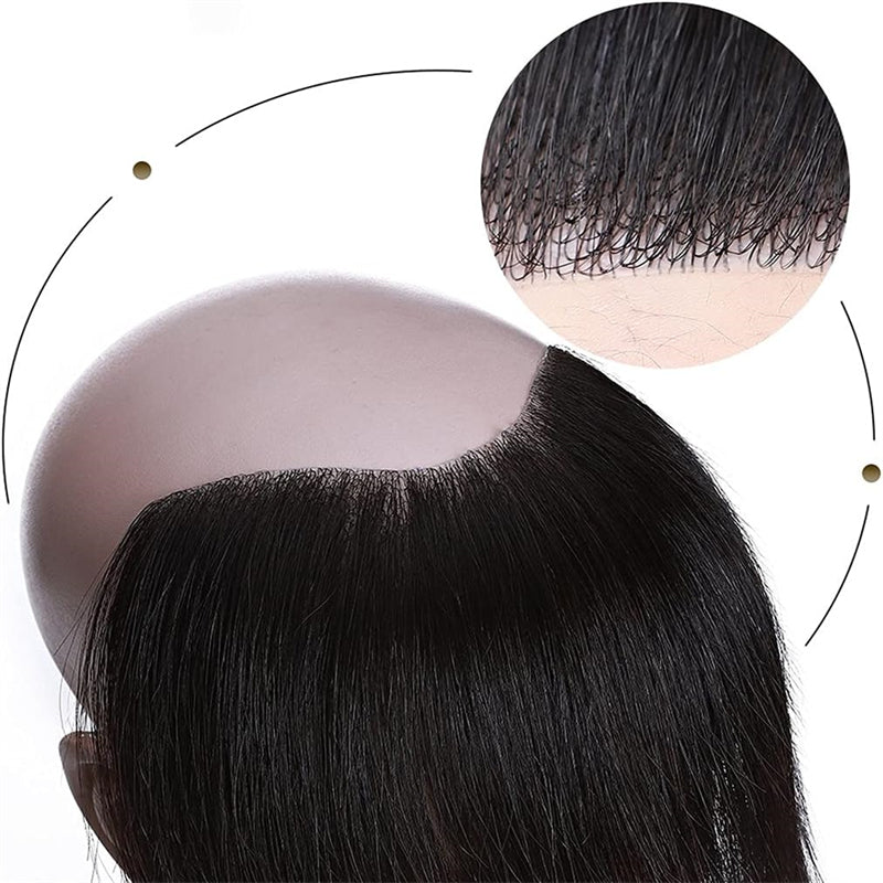 🎁Hot Sale 49% OFF🔥No glue Hairline Toupee For Women (Real hair)-10