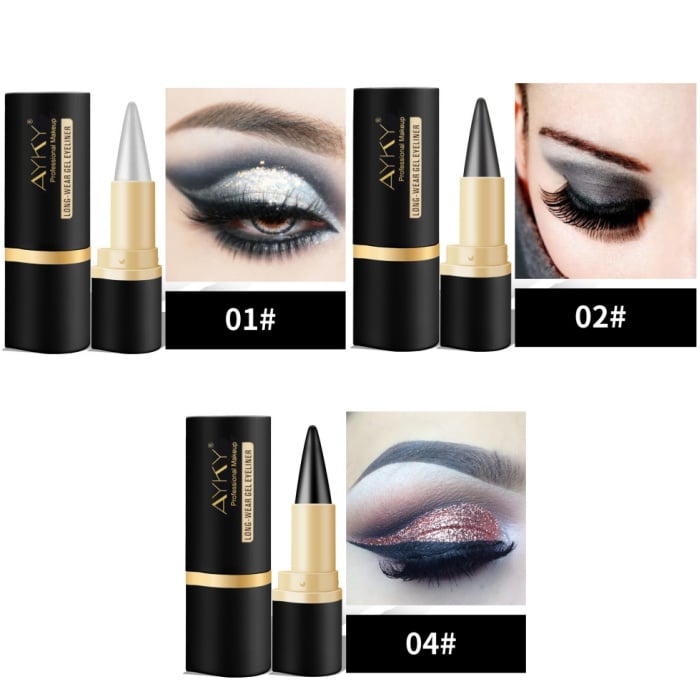 🔥LAST DAY SALE 49% OFF🔥Viral profession Kajal Eyeliner Pen Gel - Quick Drying Formula Eye Liner-11