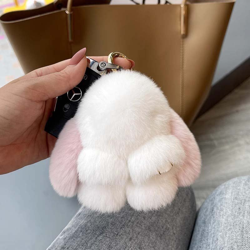 💕Hot Sale 49% Off🐰 Handmade Soft Bunny PomPom Charms（🎁Boxed Edition）-4