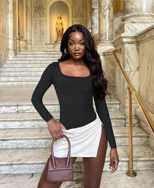🍑Hot Promotion Sale 49% OFF🍑Long Sleeve Body Shapewear✨-2