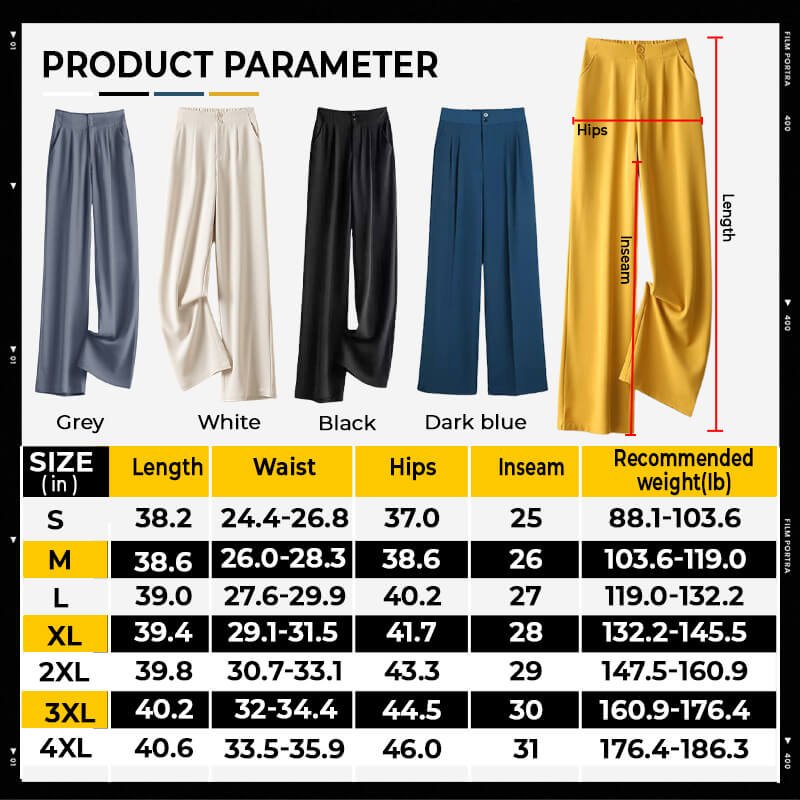 🔥Summer Sale 49% Off💝Women's Casual Wide-Leg Trousers💞💞-15