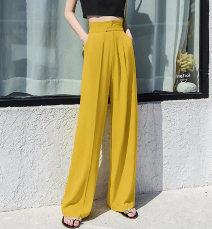 🔥Summer Sale 49% Off💝Women's Casual Wide-Leg Trousers💞💞-5