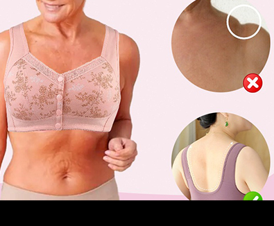 🔥Hot Sales - 49% OFF🥰 Cotton Front Closure Bra!-3