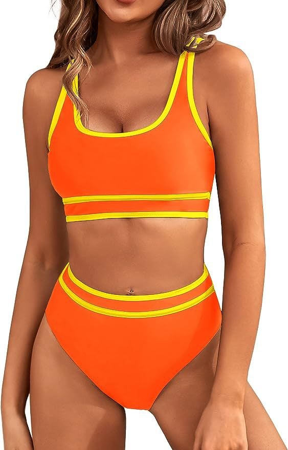 💖Last Day 49% OFF-Women's High Waisted Bikini Sets-14