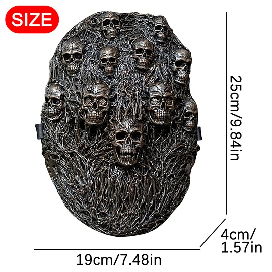 🎄Hot Sale 49% OFF🔥😈2024 Halloween New Steam Skull Punk Mask-4