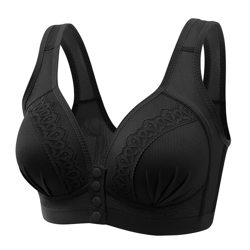 🎁Hot Sale 49% OFF⏳Front Button Breathable Skin-Friendly Cotton Bra-8