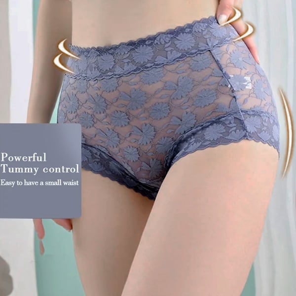 🌷✨️Pay 1 Get 2 Packs Free🌷✨️Sexy Seamless Thin Lace Silk Care Panties-3