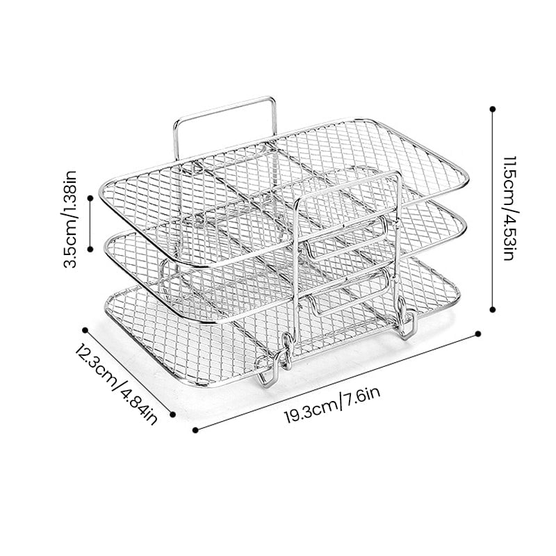 🔥Hot Sale 49%🔥Stainless Steel Multi-layer Dehydrator Rack-11