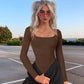 🍑Hot Promotion Sale 49% OFF🍑Long Sleeve Body Shapewear✨-8