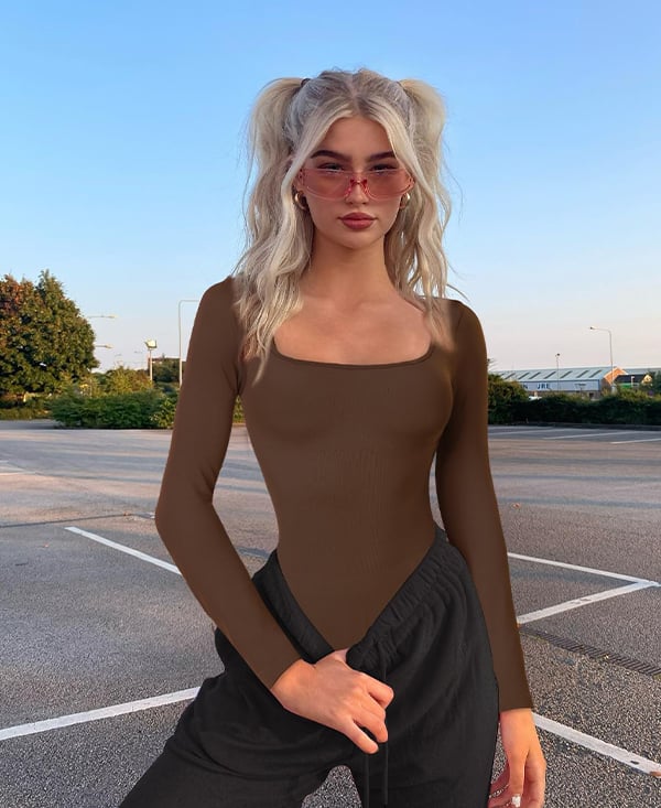🍑Hot Promotion Sale 49% OFF🍑Long Sleeve Body Shapewear✨-8