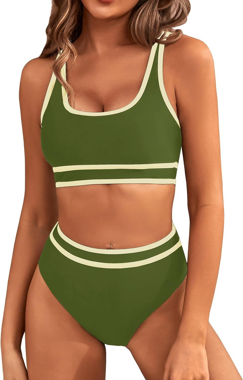 💖Last Day 49% OFF-Women's High Waisted Bikini Sets-16