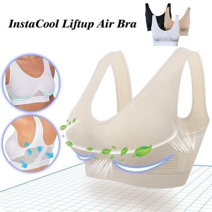 🔥HOT SALE BUY 1 GET 1 FREE - Each only ￡5.49!!!🔥Breathable Cool Liftup Air Bra🔥-8