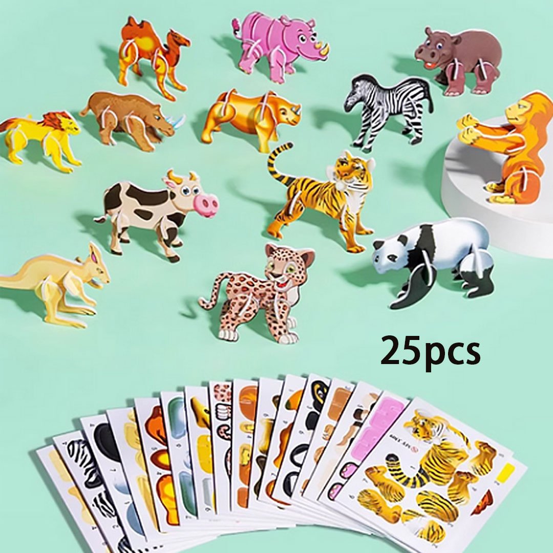 🔥Last Day Promotion 49% OFF🎁2024 Educational 3D Cartoon Puzzle-9