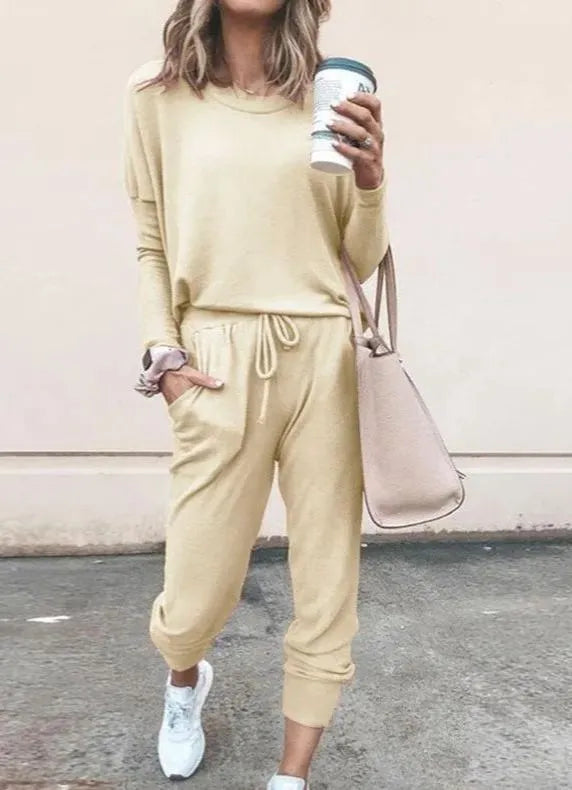 🔥HOT SALE 49% OFF🔥WOMEN'S SWEATSUIT TWO PIECE OUTFIT-8