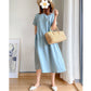 🔥Summer Hot Sale 49%Off👗Loose Cotton And Linen Dress😍✨-11