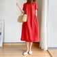 🔥Summer Hot Sale 49%Off👗Loose Cotton And Linen Dress😍✨-10