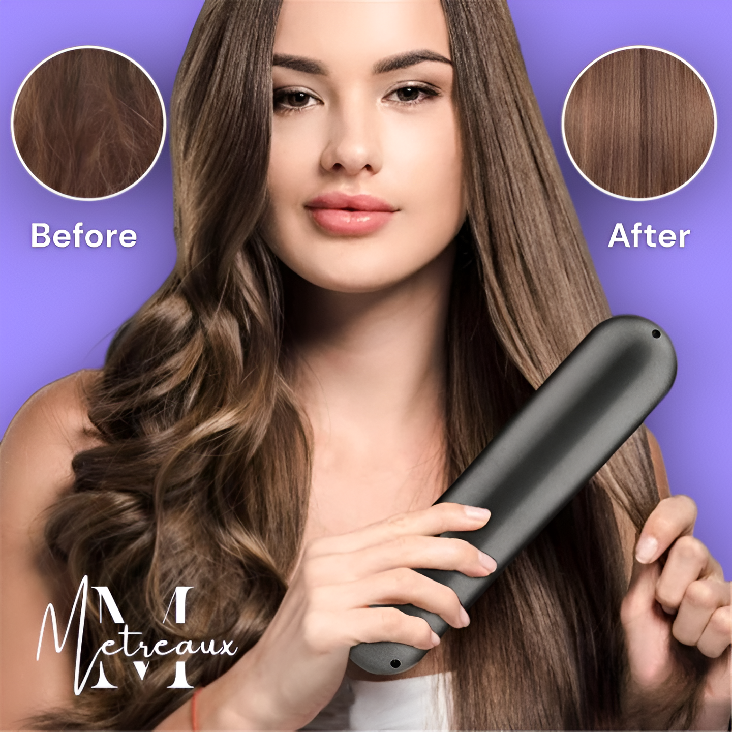 🔥HOT SALE 49% OFF💇‍♀Portable Hair Straightener Styling Comb-1