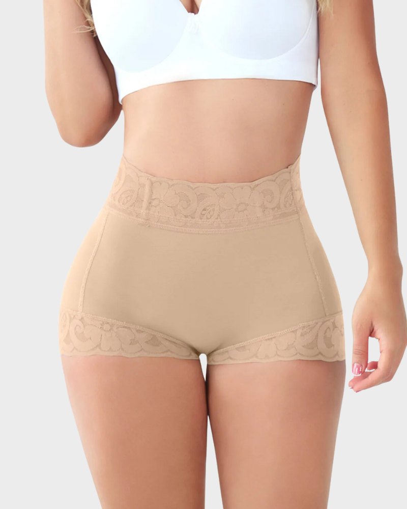 🔥HOT SALE 49% OFF🔥Women Lace Snatched Butt-Lifting Faja Short-5