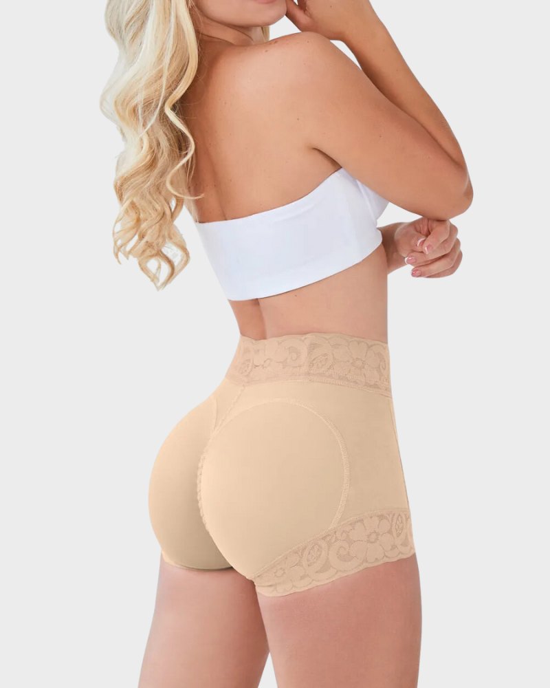 🔥HOT SALE 49% OFF🔥Women Lace Snatched Butt-Lifting Faja Short-4