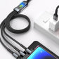 💥Limited time 49% off⚡Transparent Luminous 3-in-1 Super Fast Charging Cable-4