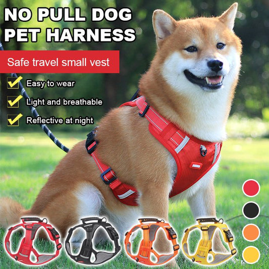 🎉Hot Sales 49% Off🐶Reflective No-Pull Adjustable Dog Vest Harness