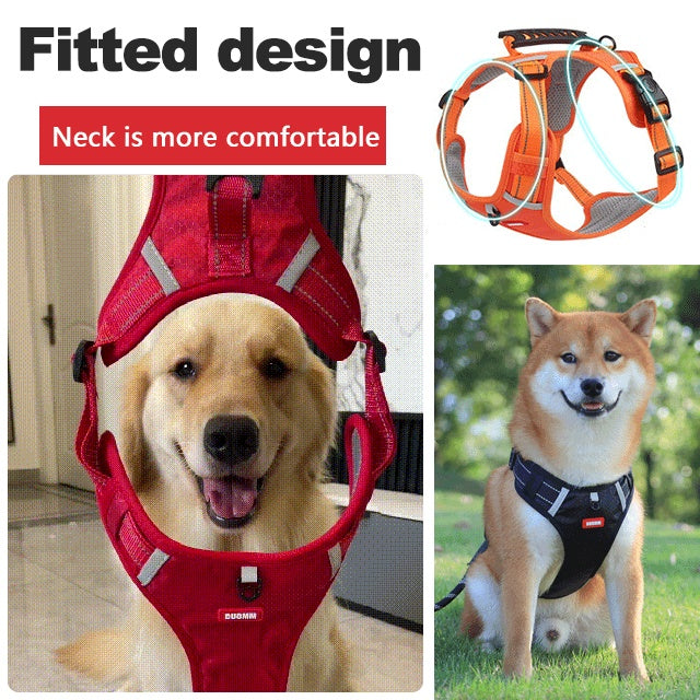 🎉Hot Sales 49% Off🐶Reflective No-Pull Adjustable Dog Vest Harness-4